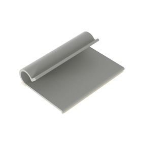 clip adhesivo tipo j para cables de hasta 79 mm de diámetro uso interior color gris paquete de 100pz 214265