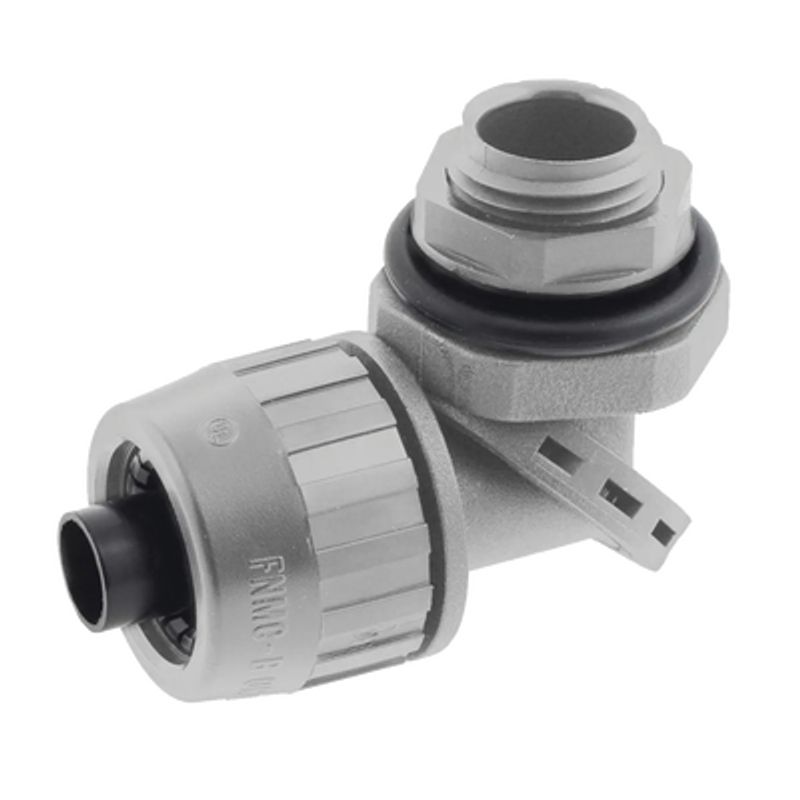 Conector Multi Posición De Nylon De 1/2 Para Tuberia Liquidtight Polytuff.