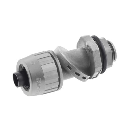 Conector Multi Posición De Nylon De 1/2 Para Tuberia Liquidtight Polytuff.