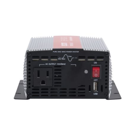 Inversor De Corriente Onda Pura 300w Ent12 Vcc Sal115 Vca 60 Hz