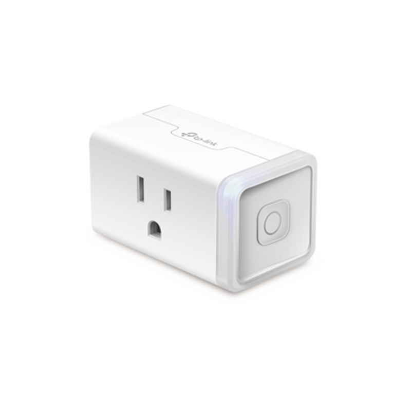 Mini Tomacorriente Inteligente Wifi 100  120v 50/60hz 15.0a Compatible Con Amazon Alexa Y Google Assistant Color Blanco.