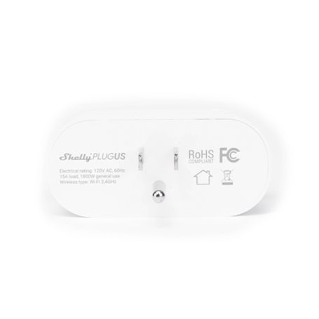 Adaptador Plugin Inalámbrico Wifi/ Nube P2p App Shelly/ Medición De Consumo/ Soporta Google Y Alexa / 15a