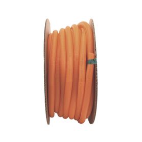 tubo corrugado abierto para protección de cables 1in 254 mm de diámetro 305 m de largo color naranja162627