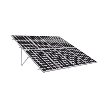 Montaje Para Panel Solar Riel De 2200mm Para Módulos Con Espesor De 35mm Velocidad De Viento Máx. 136km/h