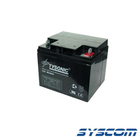 acumulador 12 vcc 40 ah tecnologia agm