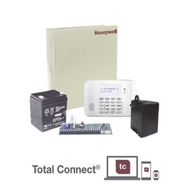 kit de panel de alarma vista48la con gabinete bateria y transformador