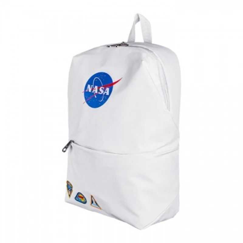 BACKPACK NASA NSB223202 marca TechZone Laptop Backpack 15.6 pulgadas en poliester color azul con bolsas laterales  TL1 