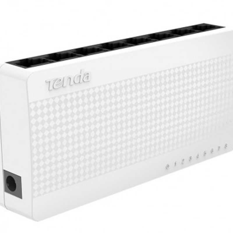 Switch TENDA S108 Color blanco 42 W TL1 