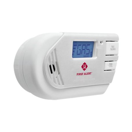 Detector Combo De Combinación De Gases Explosivos Metano (gn) Propano (lp) Y Monóxido De Carbono (co) Con Pantalla Digital Retro