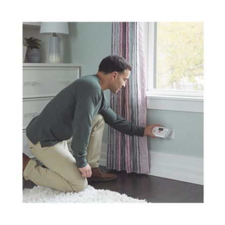 Detector Combo De Combinación De Gases Explosivos Metano (gn) Propano (lp) Y Monóxido De Carbono (co) Con Pantalla Digital Retro