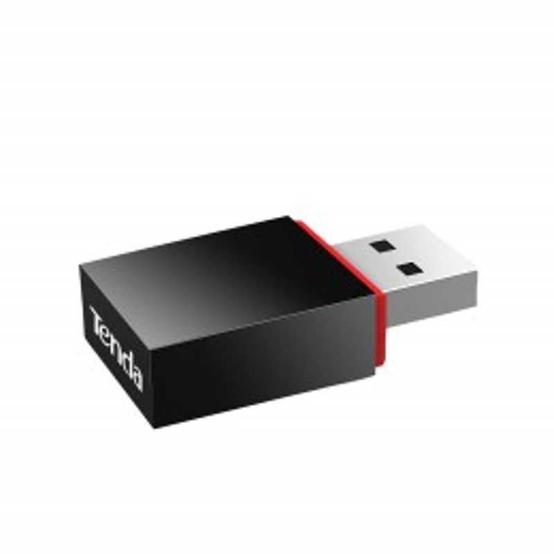 Adaptador USB inalámbrico TENDA U3 USB 2.0 300 Mbit/s Inalámbrico Negro TL1 