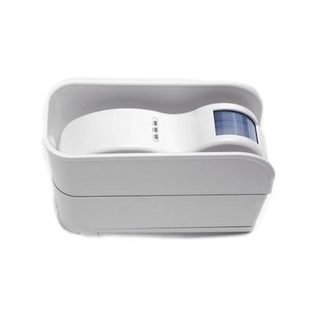 sensor de movimiento tipo cortina 100 exterior alimentado por baterias doble tecnologia mw pir compatible con cualquier p