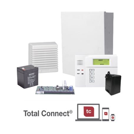 super kit de panel vista48la con teclado 6150 transformador bateria y sirena de 15 watts