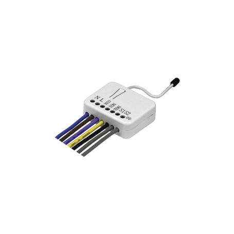 modulo de relevador contacto seco con tecnologia inalambrica zwave compatible con hub hc7 panel de alarma l5210 l7000 total con
