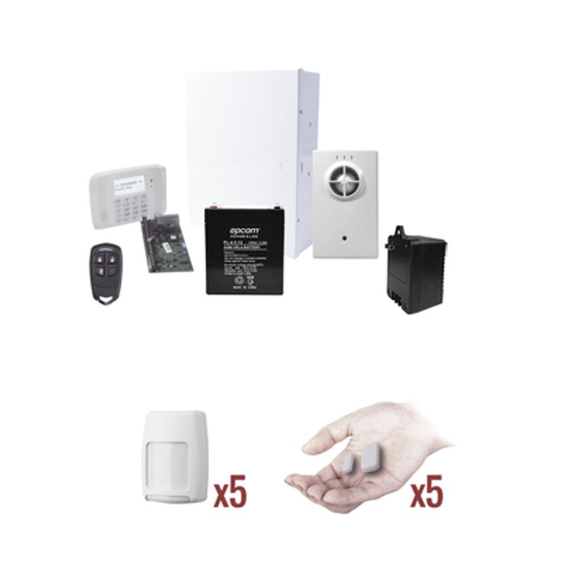 Kit Vista48protege1 (kit De Panel De Alarma Con Sensores Totalmente Inalambricos)