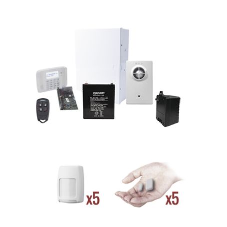 Kit Vista48protege1 (kit De Panel De Alarma Con Sensores Totalmente Inalambricos)