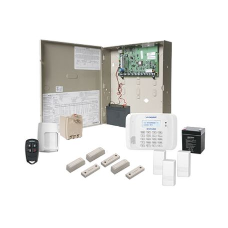 Sistema De Alarma Con Comunicador Ip Intercontruido En Kit Inalambrico