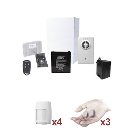 Kit Vista48protege1 (kit De Panel De Alarma Con Sensores Totalmente Inalambricos)