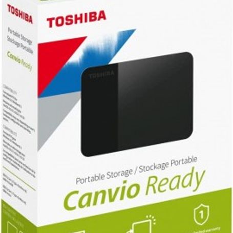 Disco Duro Toshiba Canvio Ready 2TB HDTP320XK3AA Color Negro USB USB 3.2 Gen 1(compatible con 2.0) Formato 2.5 TL1 