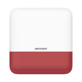 ax pro sirena inalámbrica con estrobo rojo para exterior ip65  110 db189894