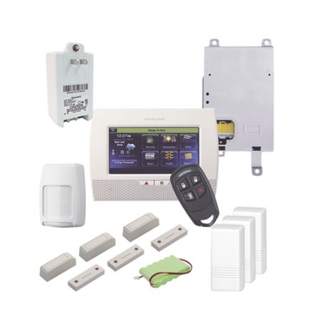 panel de alarma inalambrico con pantalla touch en espanol con gsm