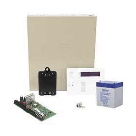 kit de panel de alarma vista48la con gabinete bateria y transformador