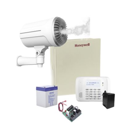 Kit De Panel De Alarma Vista48la Con Generador De Niebla Sf501p / Todo Incluido 