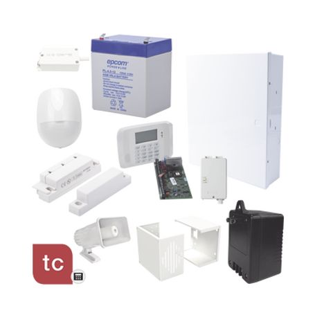 kit de panel de alarma cableado con comunicador gsm y un ano de servicio total connect entrega inmediata al ordenar