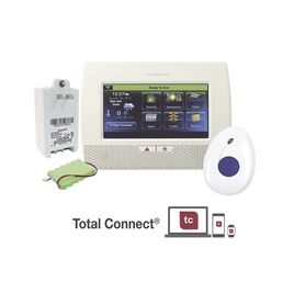 panel de alarma inalámbrico con pantalla táctil botón de pánico y detección de caidas inalámbrico