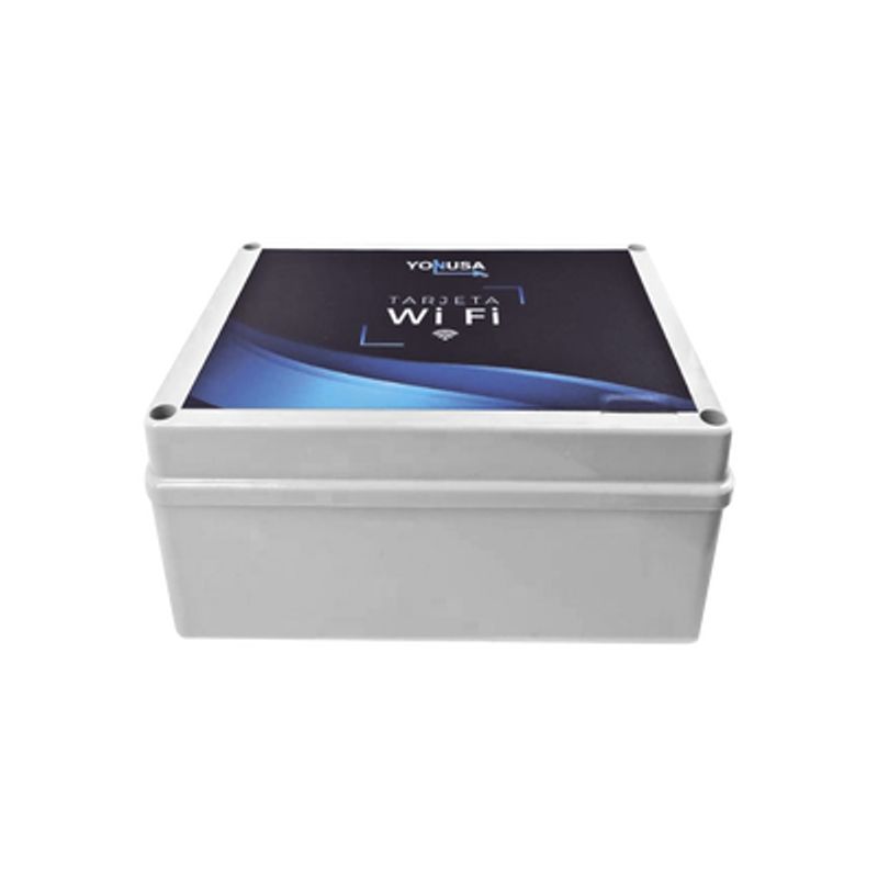 Modulo Wifi Lite Con Gabinete Para Uso En Energizadores Yonusa / Aplicación Sin Costo / Botón De Pánico/ 1 Salida Propósito Gene