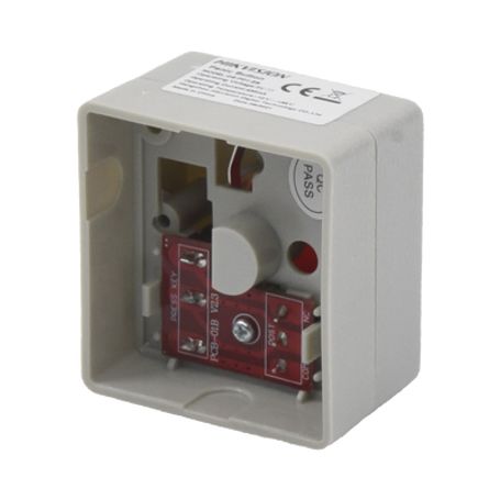 Botón De Pánico Cableado / Compatible Con Cualquier Panel De Alarma / Llave De Seguridad / No / Na / Material Retardante Al Fueg