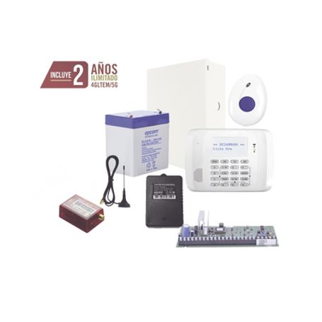 Kit De Alarma Vista48 Con Comunicador Botón De Pánico Y Detección De Caidas Inalámbrico Gabinete Transformador Y Bateria Kit De Alarma Vista48 Con Comunicador Botón De Pánico Y Detección De Caidas Inalámbrico Gabinete Transformador Y Bateria