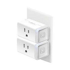 kit de 2 mini tomacorriente inteligente wifi 100  120v 5060hz 150a compatible con amazon alexa y google assistant color blanco1