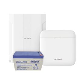 axpro kit  de alarma axpro conversión de zonas cableadas a inalámbricas  incluye 1 hub con bateria de respaldo 1 expansor de 16