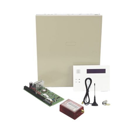 kit de panel de alarma hibridoteclado 6160rf y comunicador 3g4g con 1er ano ilimitado de comunicación 3g4gaplicación gratuita