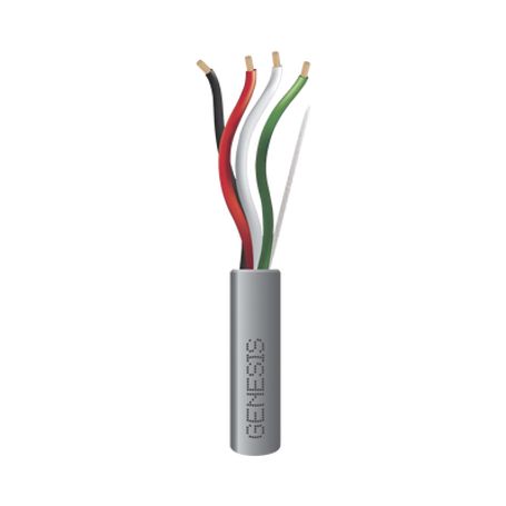 caja de 152 metros  cable  4 x 16 awg  color gris  aplicaciones de control