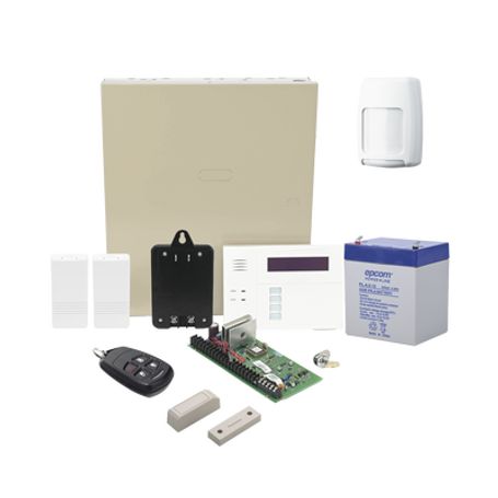 kit inalámbrico de panel vista48 con teclado alfanumérico 6160rf receptor para sensores inalámbricos transformador bateria 2 co