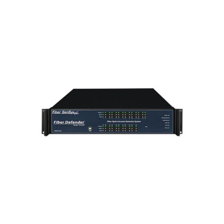 sensor de seguridad perimetral por fibra óptica sensitiva hasta 25 zonas de 0 a 800 m de protección