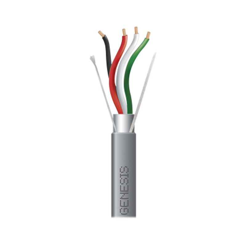 Cable Awg 18/4 Trenzado Blindado Cmr/cl2r/ft4