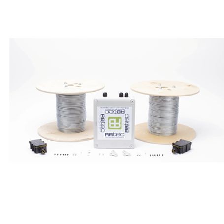 Kit De Cable Sensor Para Cerca Ciclonica Ironclad / 150 Metros / 2 Zonas 75 Metros Por Zona / Sin Falsas Alarmas Por Viento / To