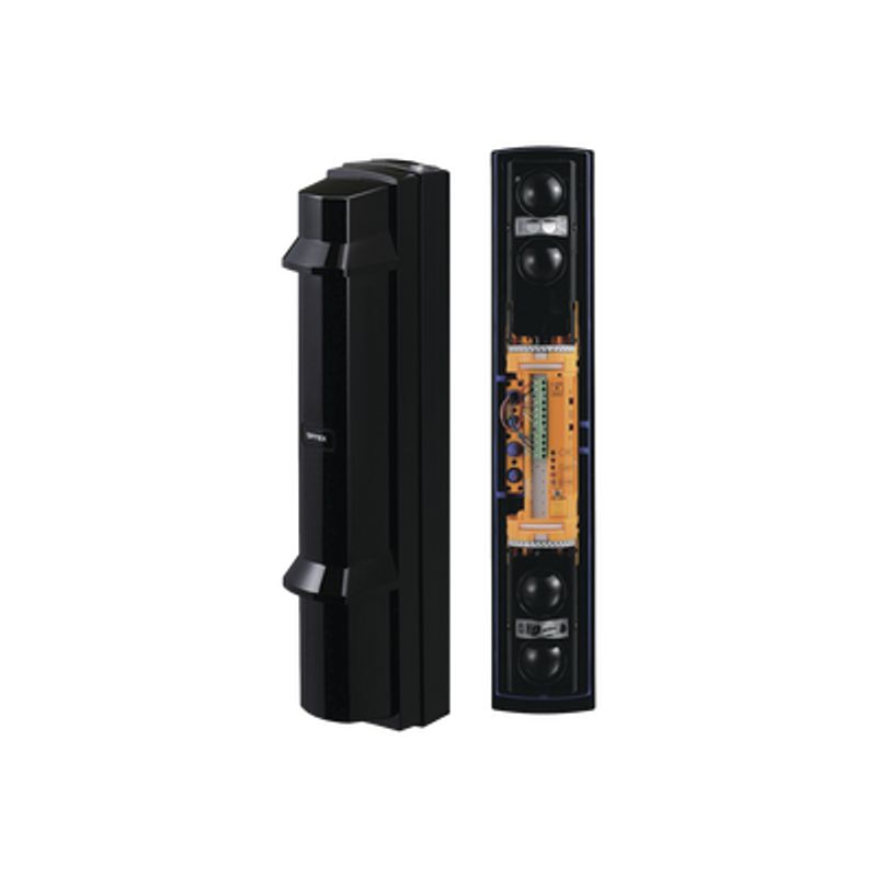 Barrera Fotoeléctrica De 100 Metros 4 Rayos  4 Canales / Alimentación Por Baterias (no Incluidas)