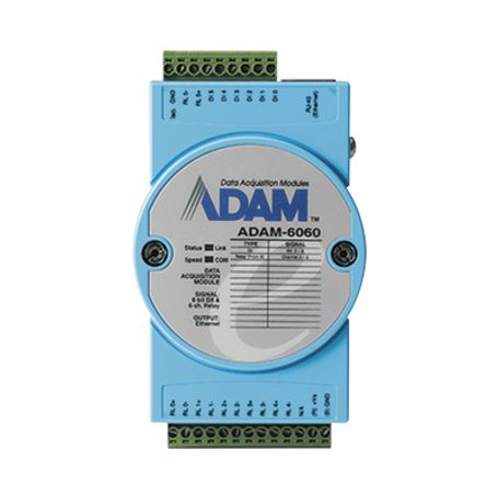 Modulo Con 6 Entradas Y 6 Salidas Para Integrar Con Fiber Command Via Ethernet