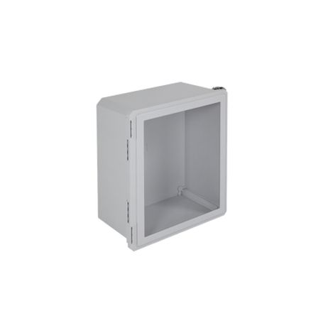 Gabinete De Fibra De Vidrio Ip66 Para Uso En Interior O Exterior Y Puerta Transparente Removible