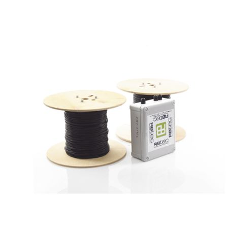 Micalert Cable Sensor Para Paredes Rejas Rigidas O Barandales / 2 Zonas De 305 Metros / 610 Metros De Protección Total/tarjeta L