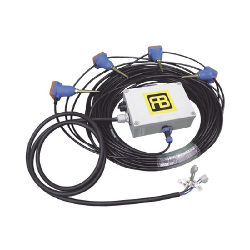 Seismo/sistema De Seguridad Perimetral/ Instalación Subterranea/ 4 Detectores Y Hasta 40 Metros De Protección/ Salida De Contact