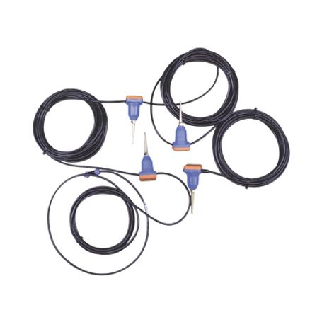 Seismo/sistema De Seguridad Perimetral/ Instalación Subterranea/ 4 Detectores Y Hasta 40 Metros De Protección/ Salida De Contact