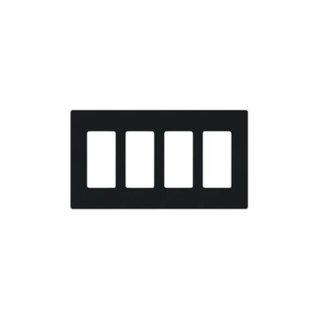 placa de pared 4 espacio para atenuador dimmer switch ó control remoto pico inalámbrico