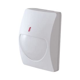 sensor de movimiento pir  uso en interior alta cobertura hasta 15 m  compatible con cualquier panel de alarma  alambrico