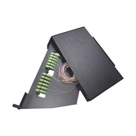 patch panel de 12 puertos de 1u incluye pigtails adapters plates y splice tray164447