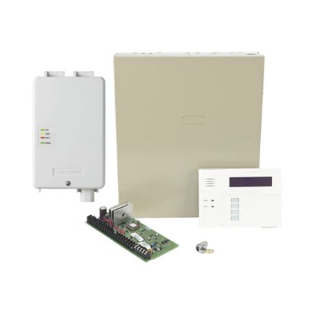 kit de alarma vista48la con teclado alfanumérico con receptor inalámbrico y comunicador gsm ltexa